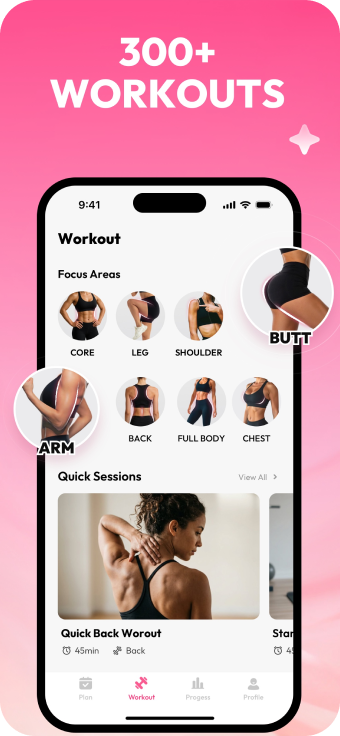 300+ Workouts
