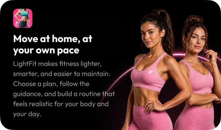 Move at home at your own pace